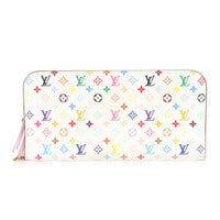 Louis Vuitton White Multicolor Canvas Insolite Wallet