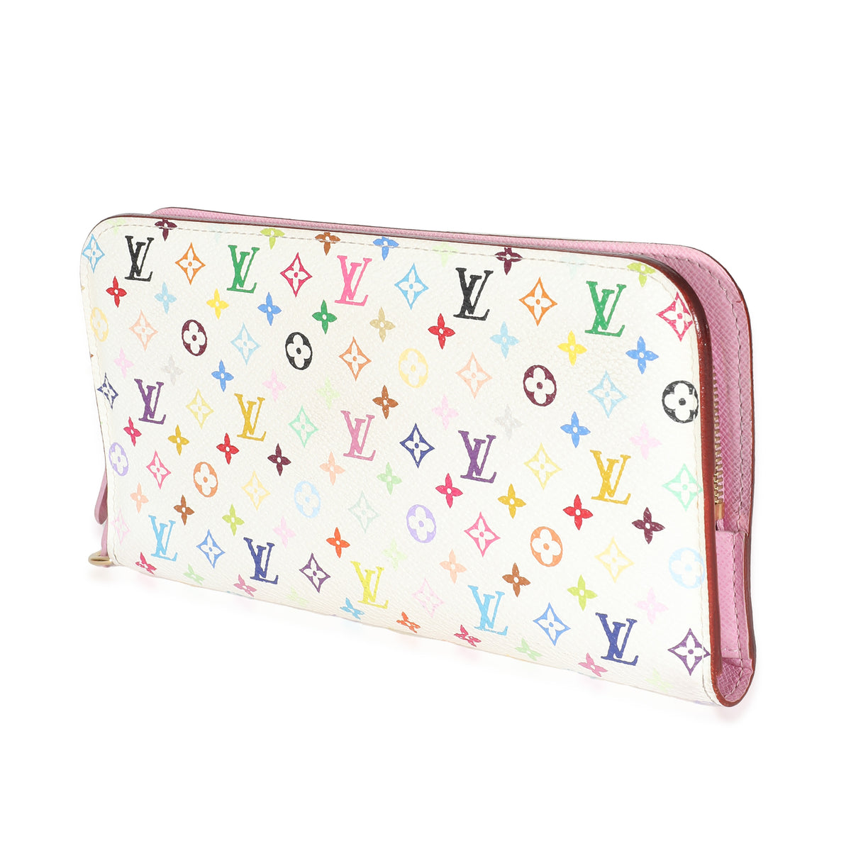 Louis Vuitton White Multicolor Canvas Insolite Wallet