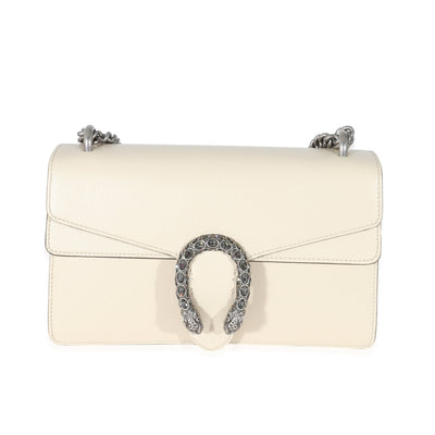 Gucci Mystic White Textured Calfskin Small Dionysus