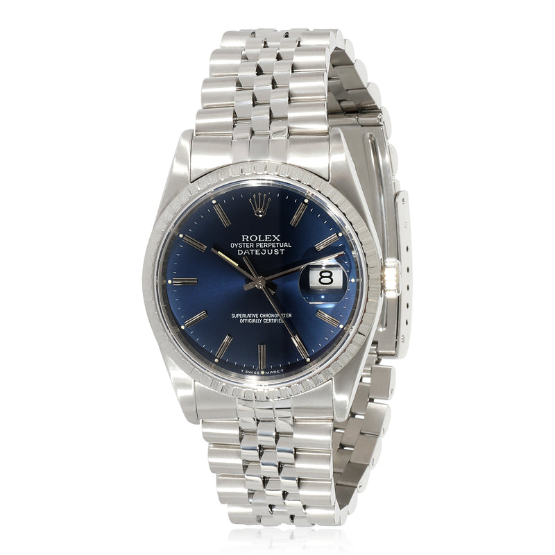 Rolex Datejust 16220 Mens Watch in  Stainless Steel