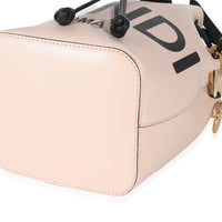 Fendi Rosa Quarzo Leather Logo Mini Mon Tresor Bucket Bag