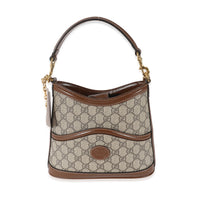 Gucci Beige GG Supreme Retro Interlocking G Hobo