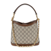 Gucci Beige GG Supreme Retro Interlocking G Hobo