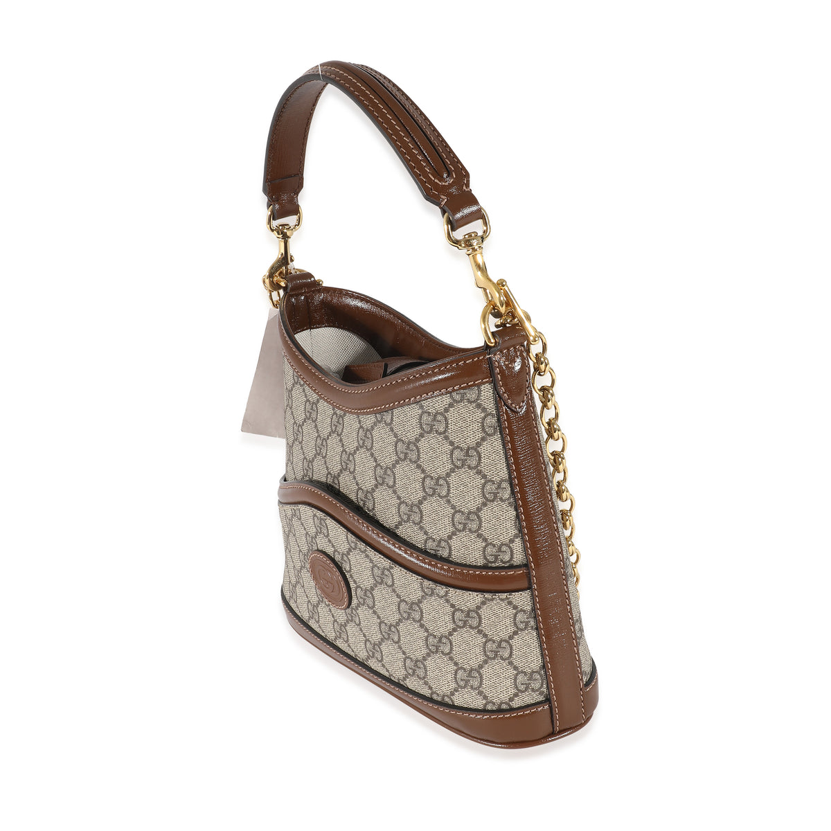 Gucci Beige GG Supreme Retro Interlocking G Hobo