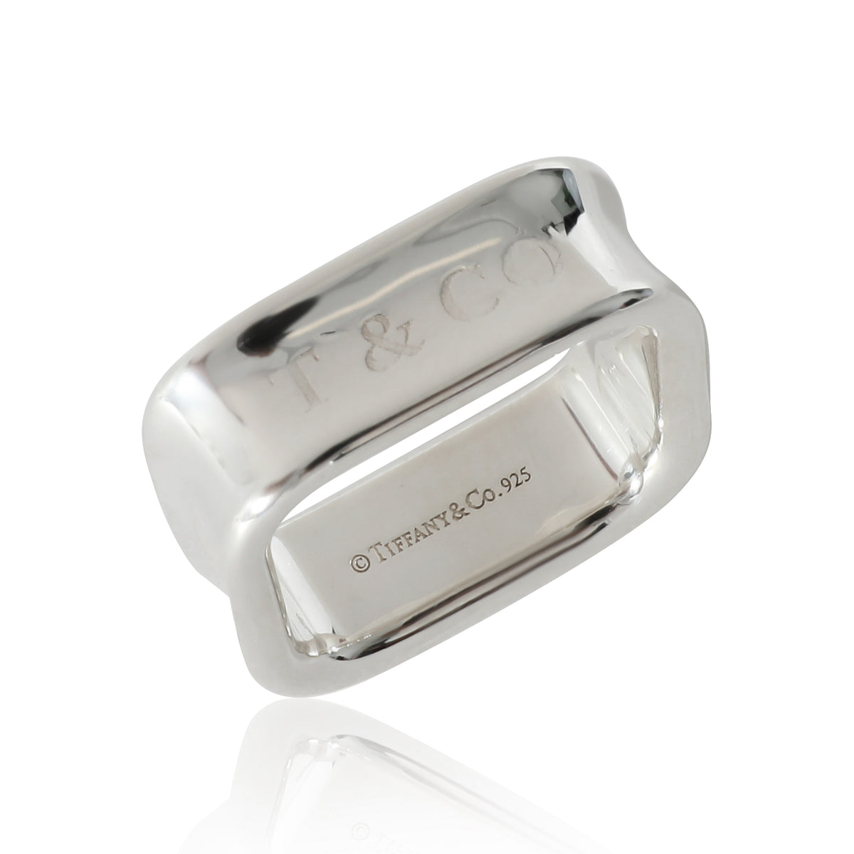 Tiffany & Co. 1837 Square Ring in Sterling Silver