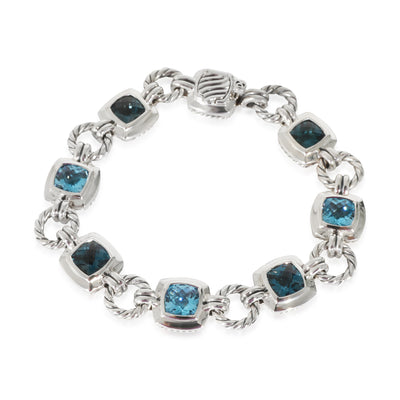 David Yurman Renaissance Topaz Bracelet in Sterling Silver