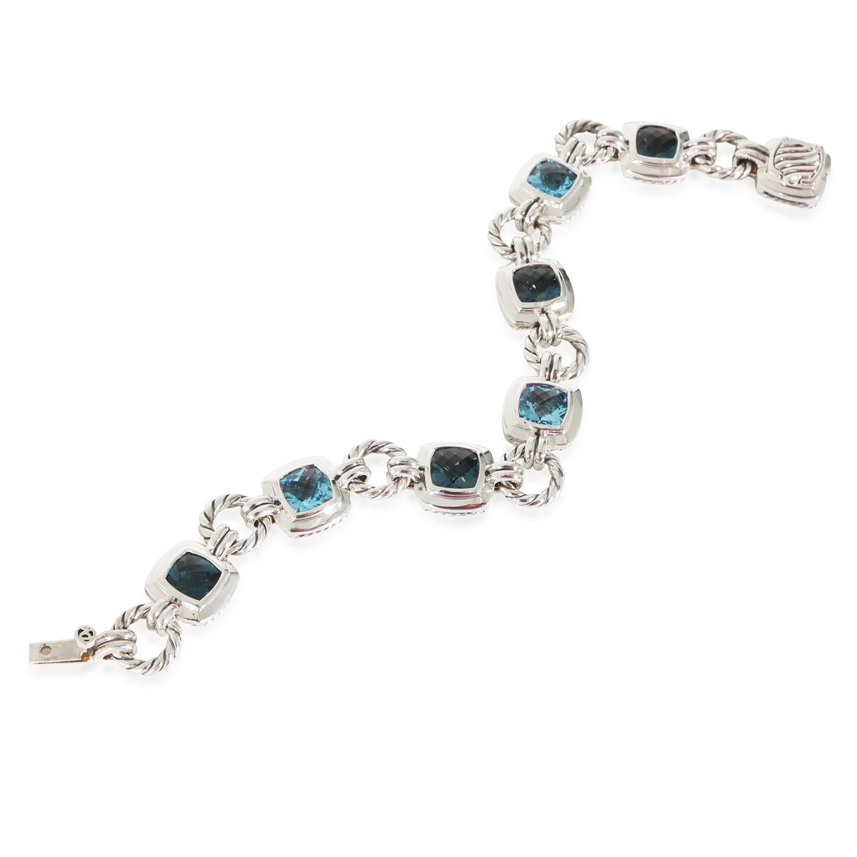 David Yurman Renaissance Topaz Bracelet in Sterling Silver