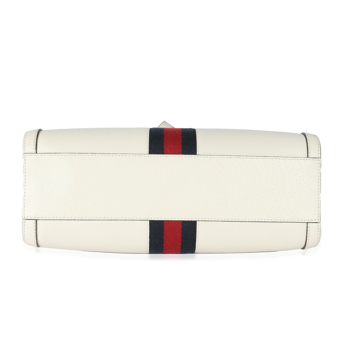 Gucci Mystic White Textured Calfskin Ophidia Medium Boston Bag