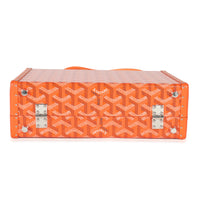 Goyard Orange Goyardine Canvas Grand Hotel Trunk PM