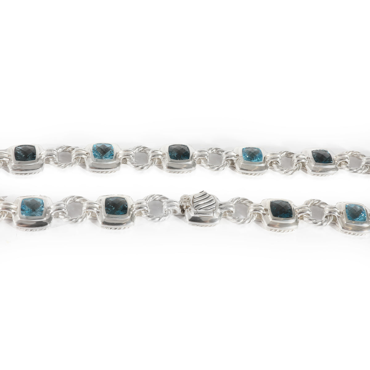 David Yurman Renaissance Topaz Necklace in  Sterling Silver