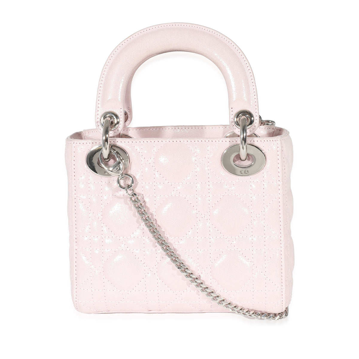 Pink Metallic Diorama Bag