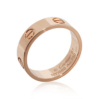 Cartier Love Ring in 18K Rose Gold