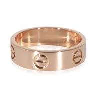 Cartier Love Ring in 18K Rose Gold