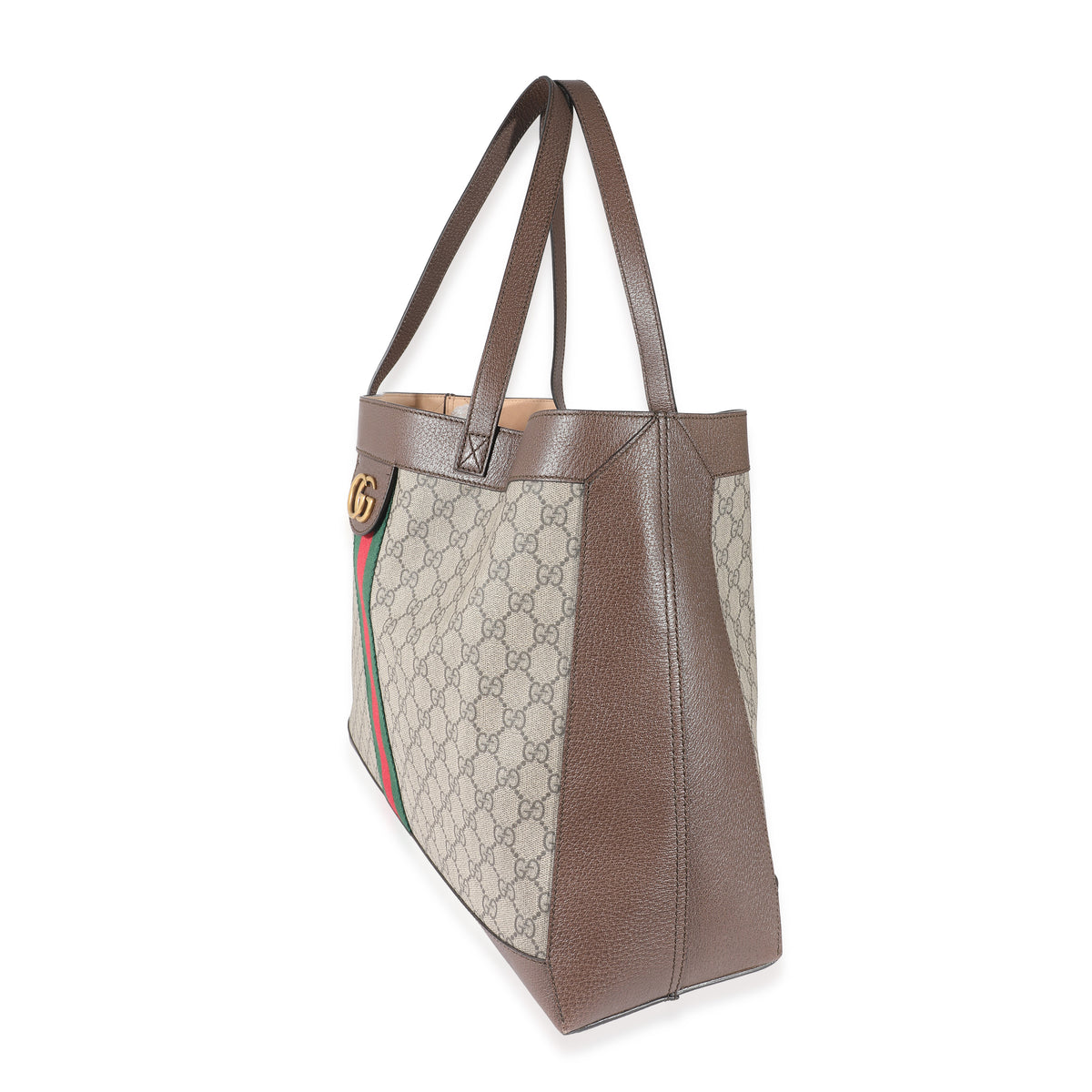 Gucci Beige GG Supreme Canvas Medium Soft Ophidia Tote