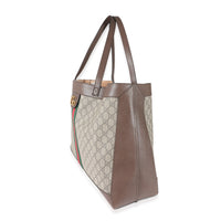 Gucci Beige GG Supreme Canvas Medium Soft Ophidia Tote