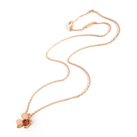 Van Cleef & Arpels Mini Frivole Ruby Pendant in 18k Rose Gold