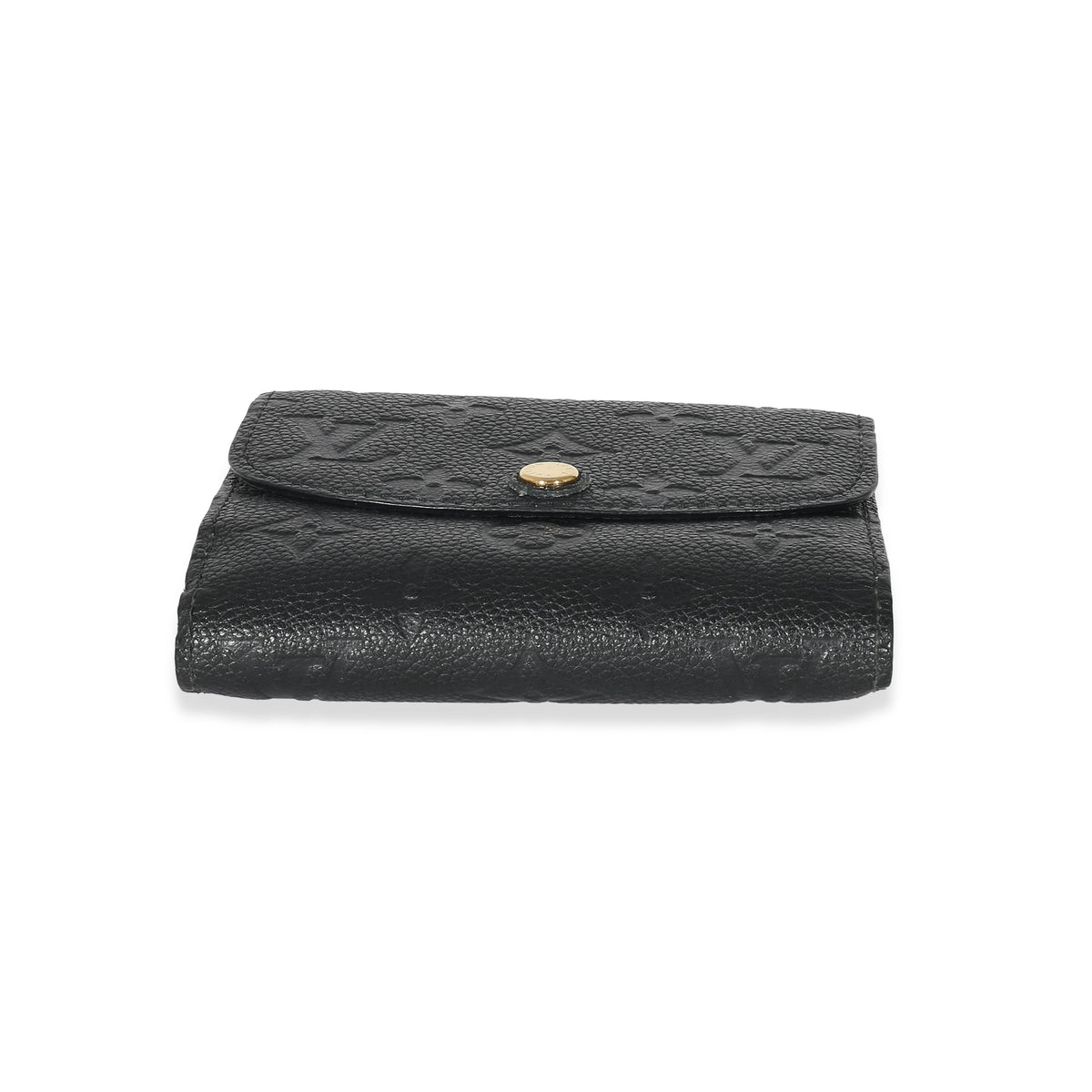 Louis Vuitton Black Monogram Empreinte Ariane Wallet