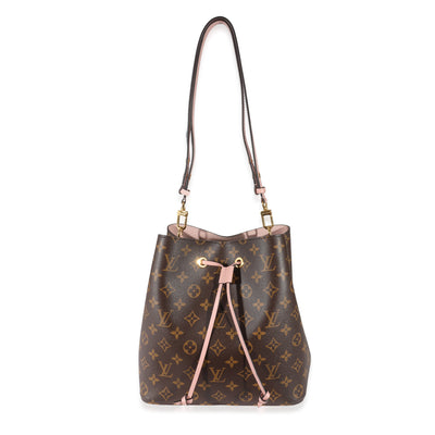 Louis Vuitton Rose Poudre & Monogram Canvas NéoNoé MM