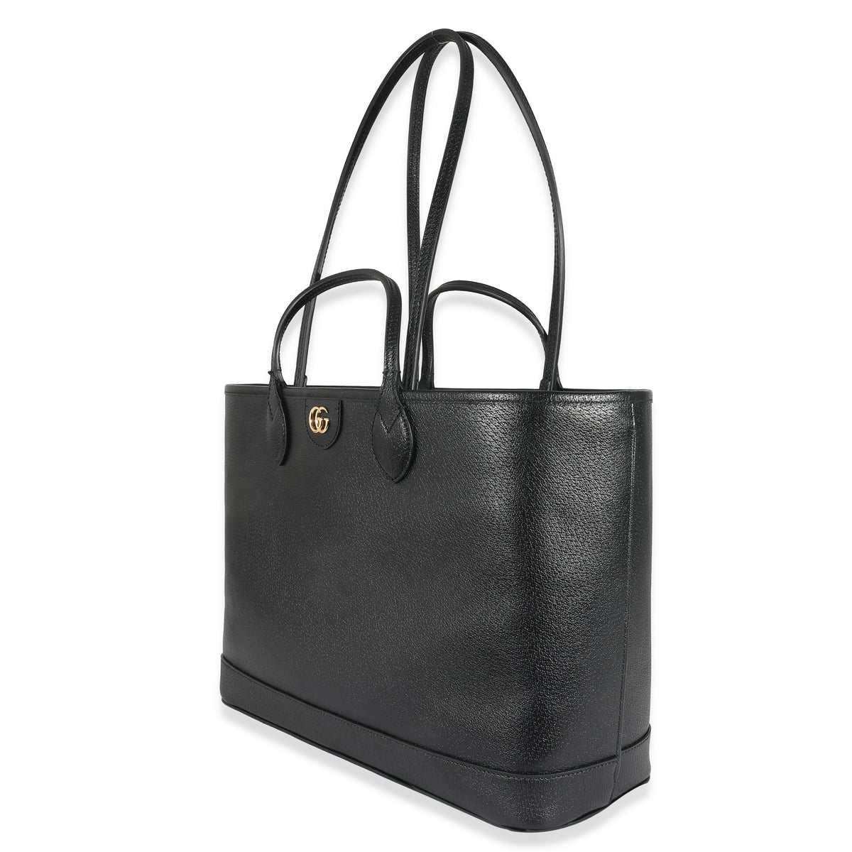 Gucci Black Leather Medium Ophidia Tote