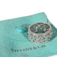 Tiffany & Co. Cobblestone Diamond Ring in Platinum 2.10 CTW