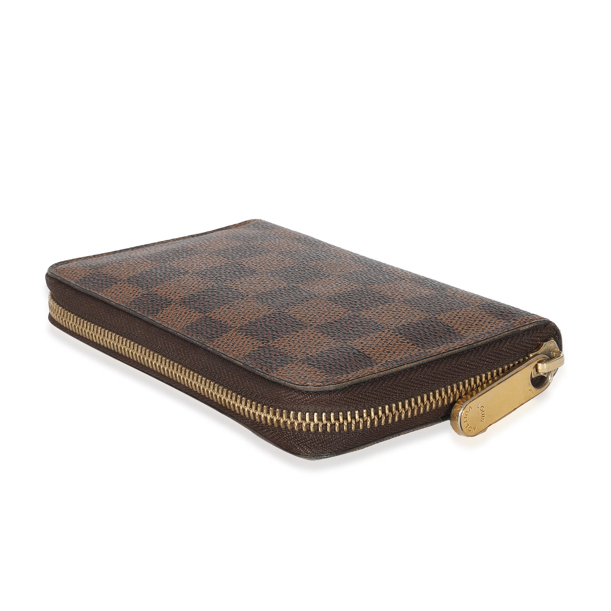 Louis Vuitton Damier Ebene Canvas Zippy Compact Wallet