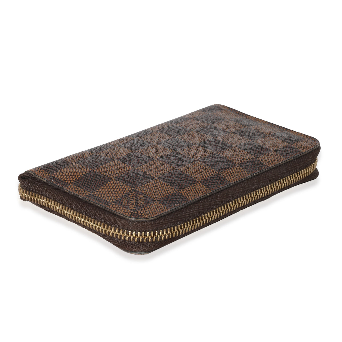 Louis Vuitton Damier Ebene Canvas Zippy Compact Wallet