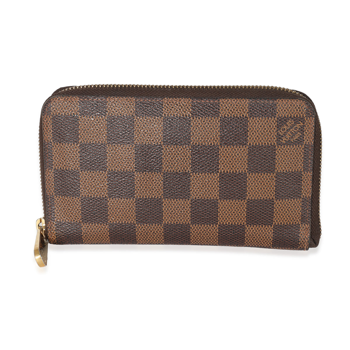 Louis Vuitton Damier Ebene Canvas Zippy Compact Wallet