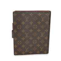 Louis Vuitton Monogram Canvas Ring Agenda Cover GM