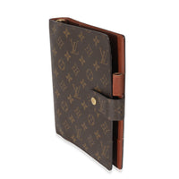 Louis Vuitton Monogram Canvas Ring Agenda Cover GM