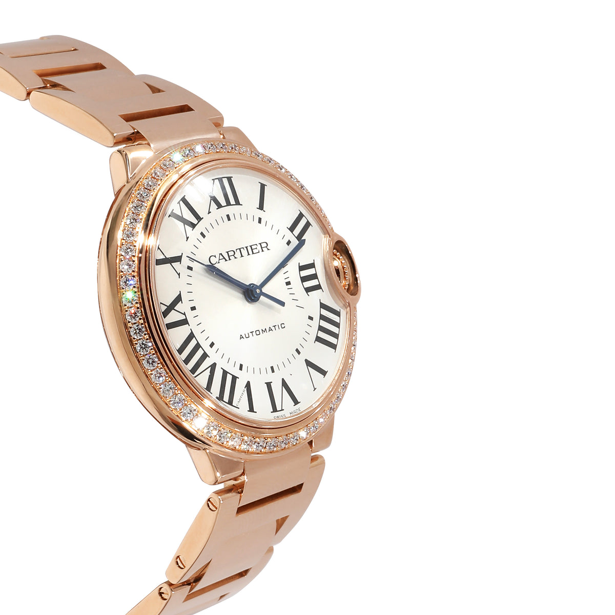 Cartier Ballon Bleu WJBB0037 Unisex Watch in 18k Rose Gold