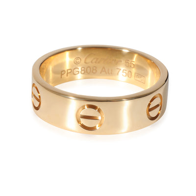 Cartier Love Ring in 18K Yellow Gold