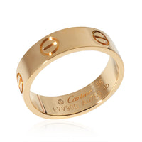 Cartier Love Ring in 18K Yellow Gold