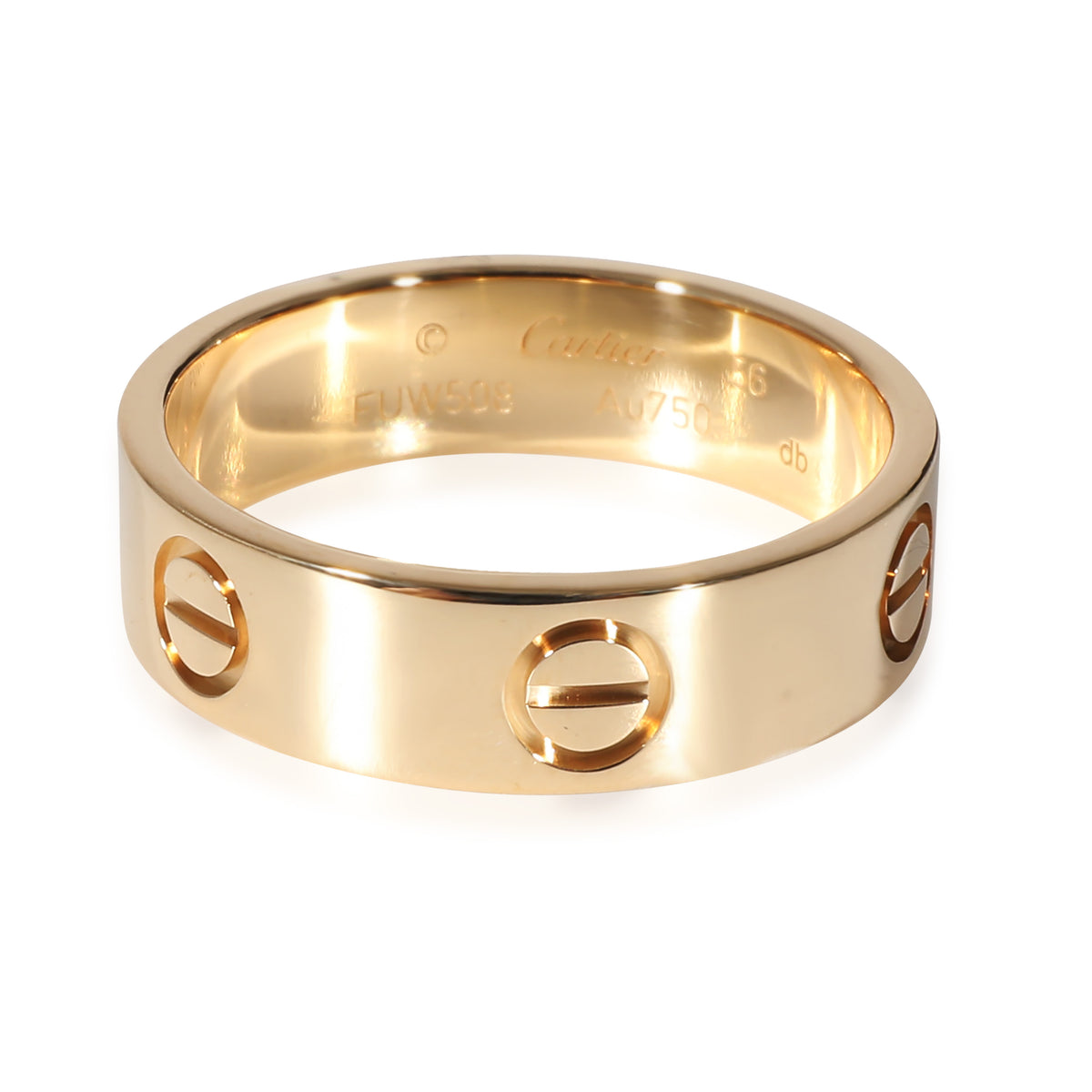 Cartier Love Ring in 18k Yellow Gold