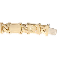 Tiffany & Co. Vintage Atlas Curb Linked Sections Bracelet in 18K Yellow Gold