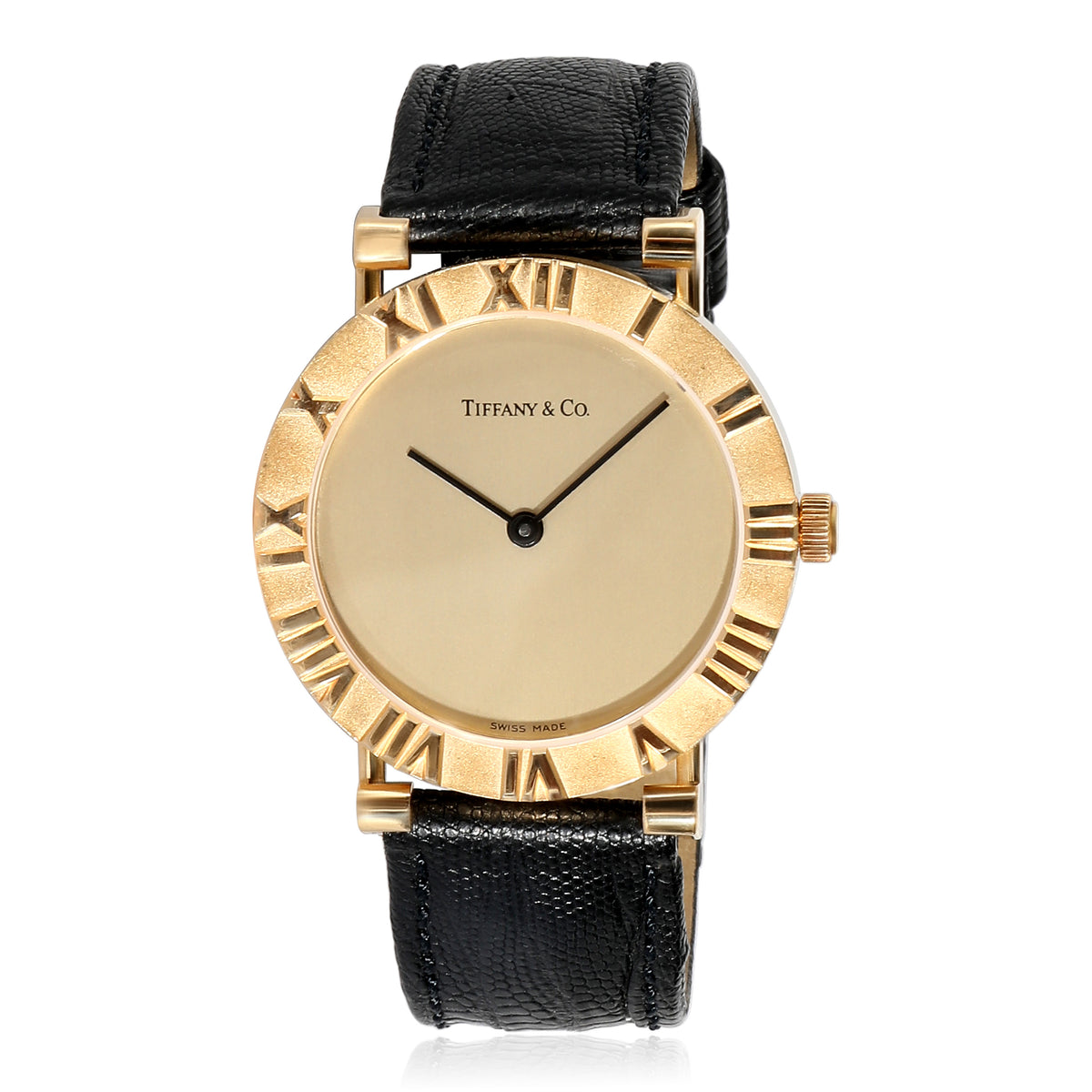 Tiffany & Co. Atlas M0630 Unisex Watch in 18kt Yellow Gold