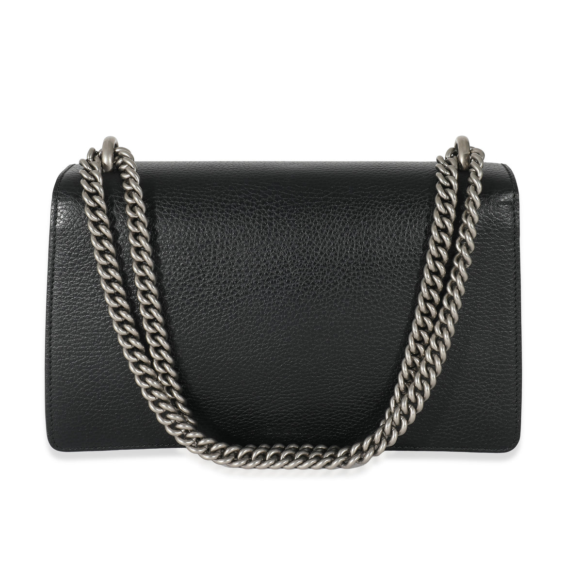 Gucci Black Pebbled Calfskin Small Dionysus Bag