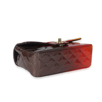 Chanel Shaded Quilted Patent Calfskin Mini Rectangular Flap Bag