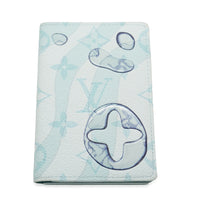 Louis Vuitton Crystal Blue Monogram Aquagarden Coated Canvas Pocket Organizer 