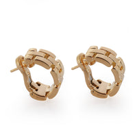 Cartier Maillon Panthere Earrings in 18K Yellow Gold