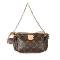 Louis Vuitton Rose Clair Monogram Canvas Multi Pochette Accessoires