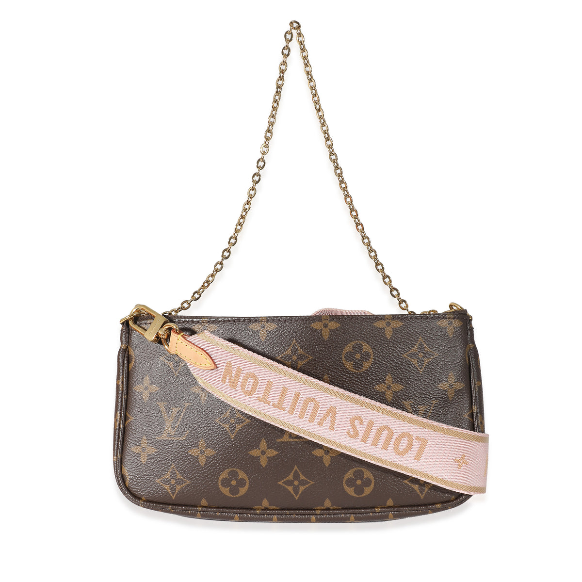 Louis Vuitton Rose Clair Monogram Canvas Multi Pochette Accessoires