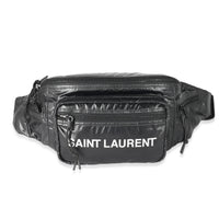 Saint Laurent Black Nylon Logo Nuxx Crossbody