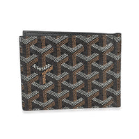 Goyard Black Goyardine Canvas Saint Thomas Bill Fold Wallet