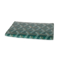 Goyard Green Goyardine Canvas Saint Marc Card Wallet