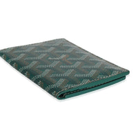 Goyard Green Goyardine Canvas Saint Marc Card Wallet