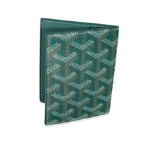 Goyard Green Goyardine Canvas Saint Marc Card Wallet