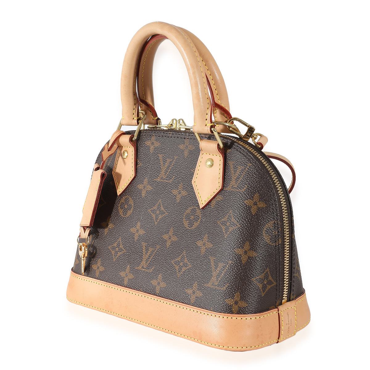 Louis Vuitton Amande Electric EPI Leather Alma PM Bag