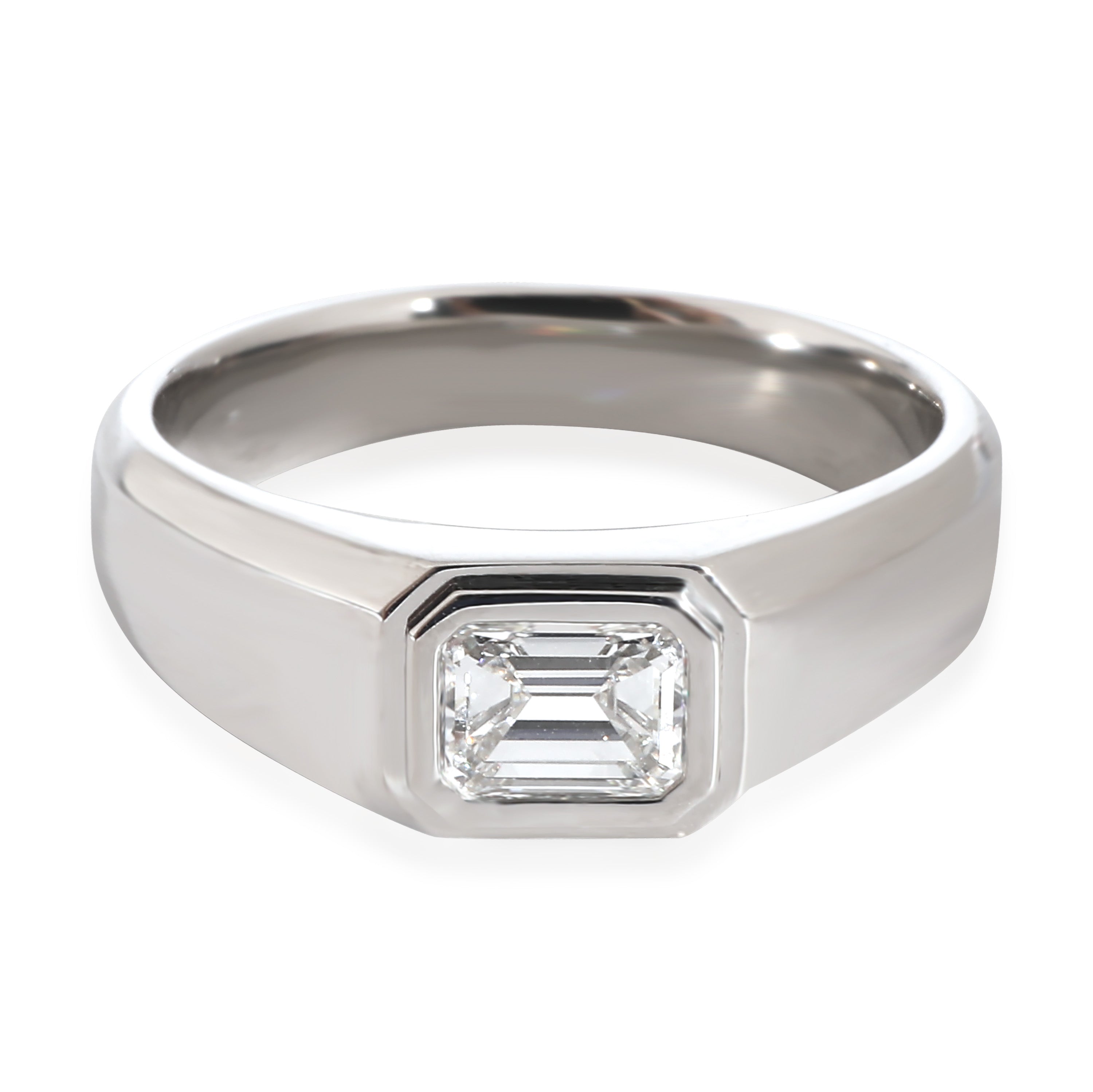 Tiffany The Charles Tiffany Setting Emerald Ring, ctw F