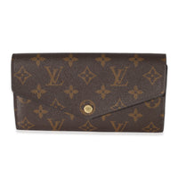 Louis Vuitton Monogram Canvas Sarah Wallet