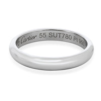 Cartier 1895 Wedding Band in Platinum